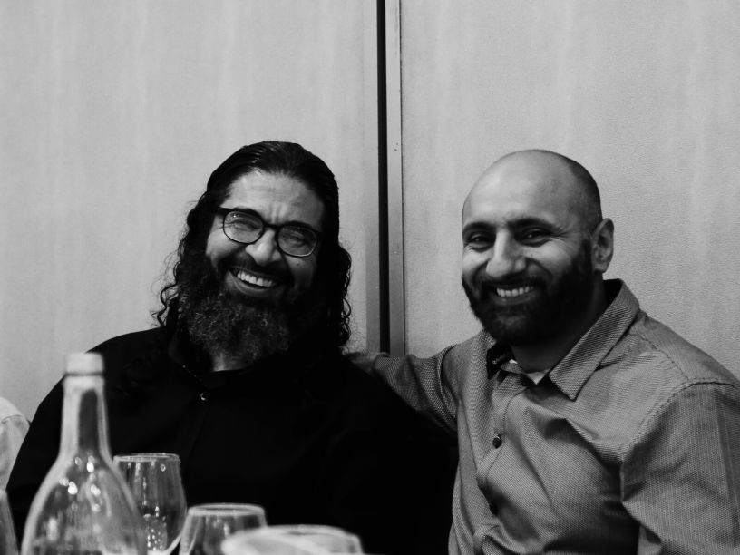 With former Guantanamo detainee Shaker Aamer. Between the two of us we spent 25 years in US custody as suspected terrorists.