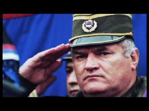 General Ratko Mladic, the man responsible for the massacre at Srebrenica, eastern Bosnia, in July 1995