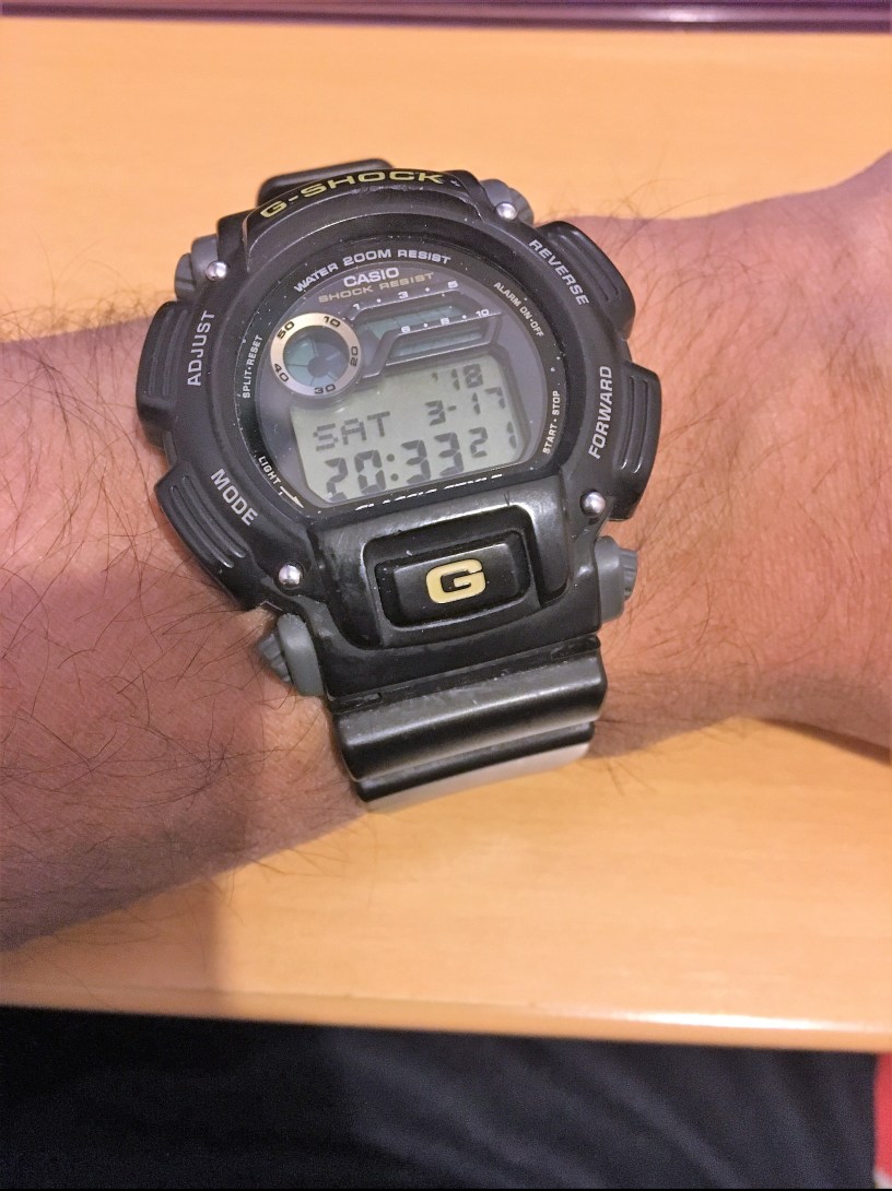 Babar Ahmad digital watch