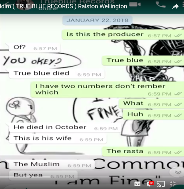 True Blue Muslim WhatsApp screenshot